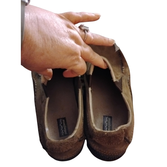 Patagonia Skywalker Suede Slip On Loafers Casual Neutral Comfortable Outdoor 12 - Picture 6 of 9